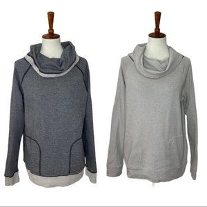 Patagonia Reversible Cowl Neck Pullover Sweater XL